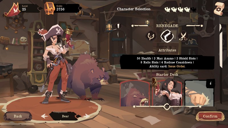 เปิดตัว Pirates Outlaws 2: Heritage เกมจัดเด็คผจญภัยแบบ Roguelike 2 Pirates Outlaws 2: Heritage Announced