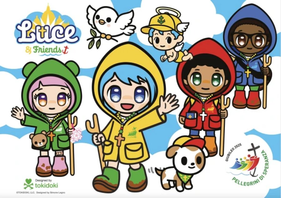 The Vatican unveils official anime mascot