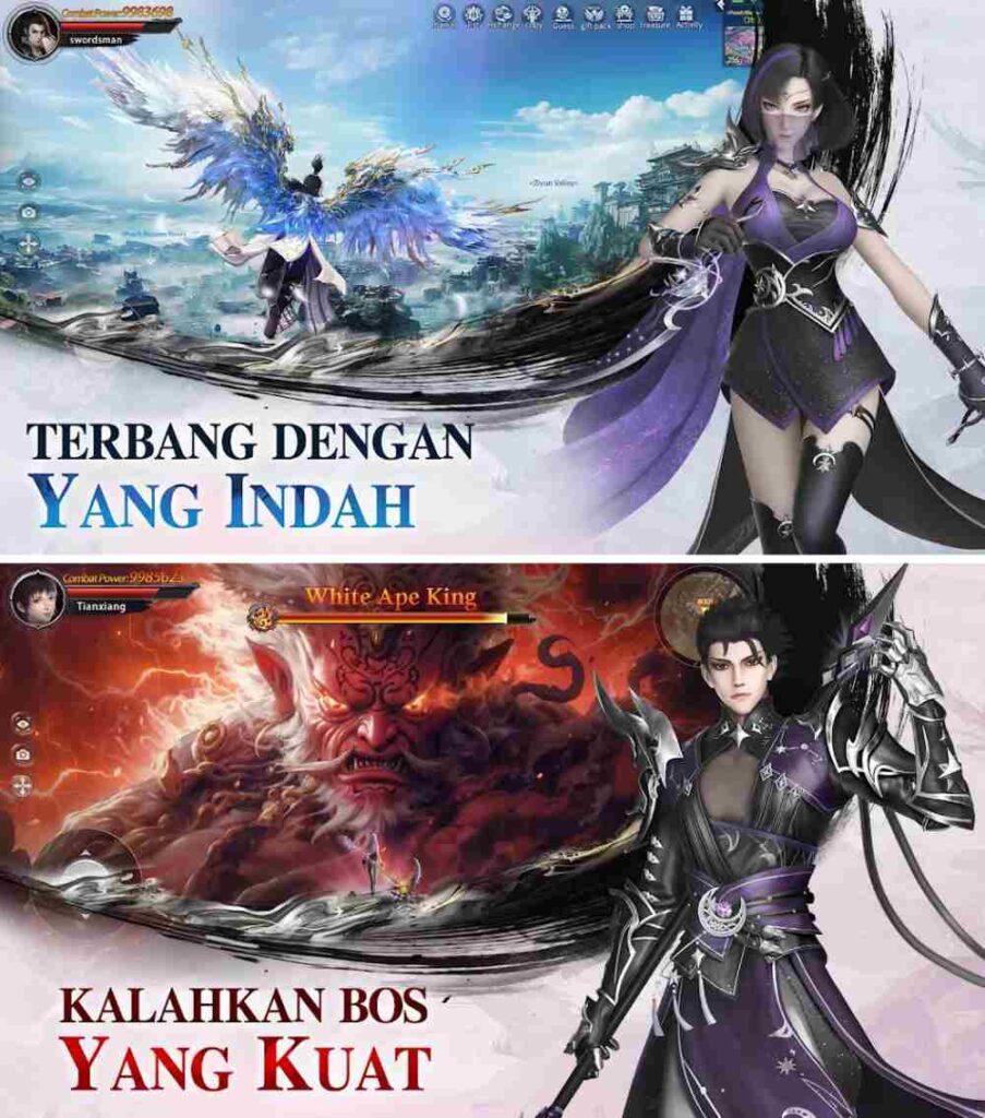 Sacred M: Soul Awakening เปิดให้เล่นบนสโตร์ต่างประเทศแล้ว 3 Hero GO