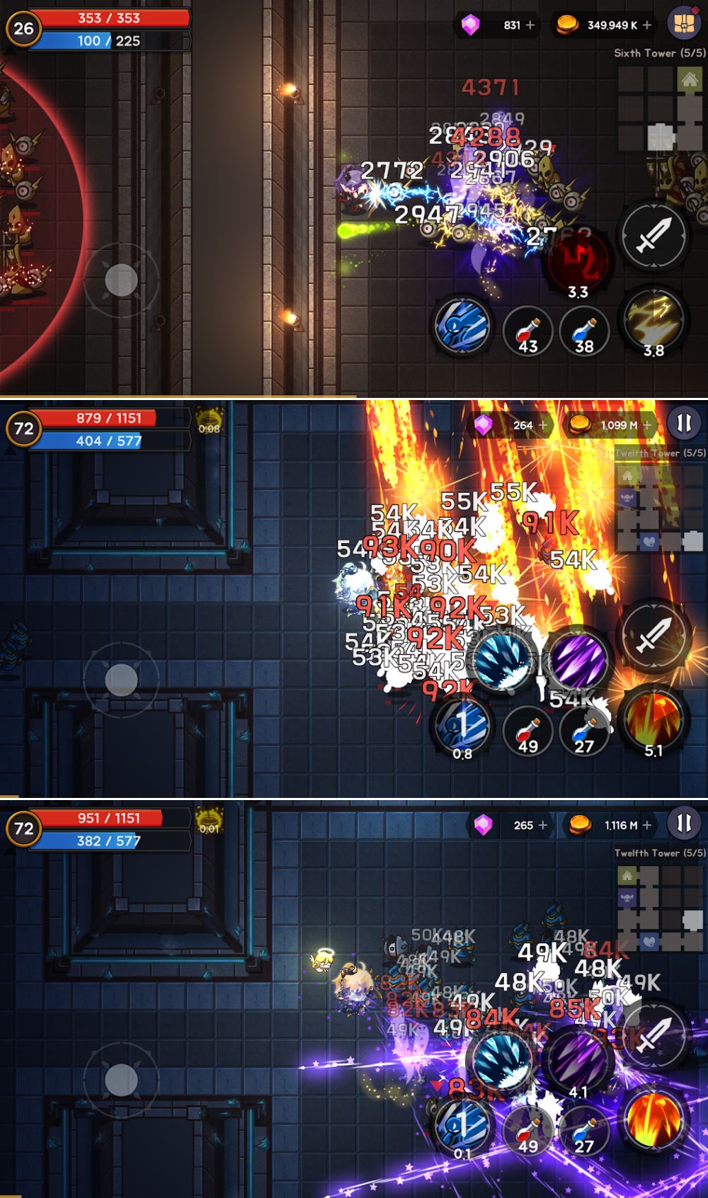 Tower And Bows เกมมือถือยิงธนูสุดมันส์! บุกตะลุยหอคอย ปราบมอนฯ อัปเกรดเทพ 3 Tower And Bows
