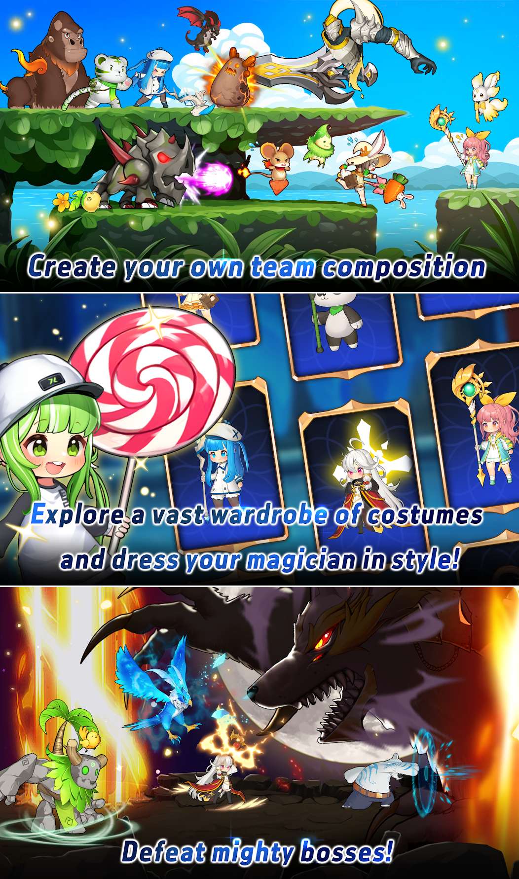 X magician เกมมือถือ Idle RPG เล่นง่าย ตัวละครน่ารัก แต่งตัวได้ กิจกรรมเพียบ ต้องจัด! 3 X magician