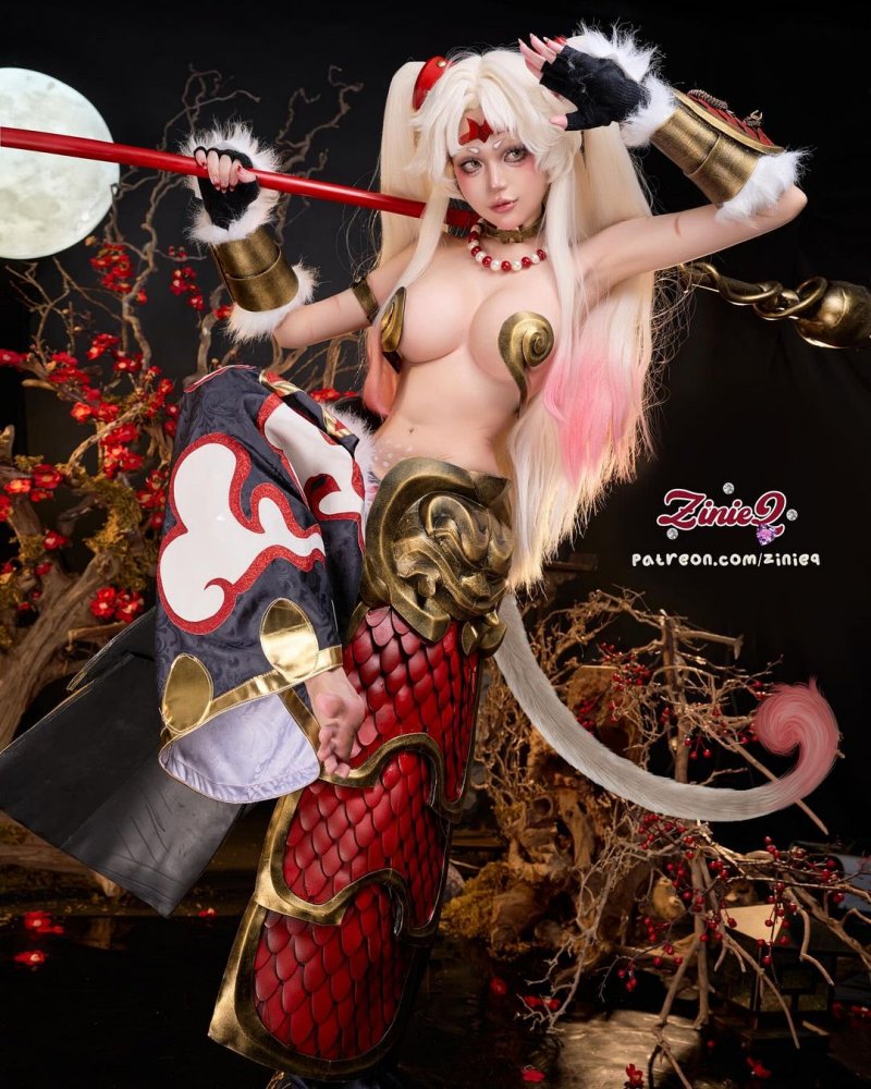 คอสเพลย์ Wukong จากเทพลิงแสนซน กลายเป็นเทพลิงแสนแซ่บ 2 Wukong Cosplay by ZinieQ
