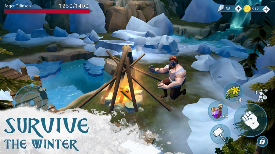 Vinland Tales: Viking Survival เกมมือถือแอ็กชั่น RPG เอาชีวิตรอดแบบ Sandbox 5 Vinland Tales: Viking Survival Launches