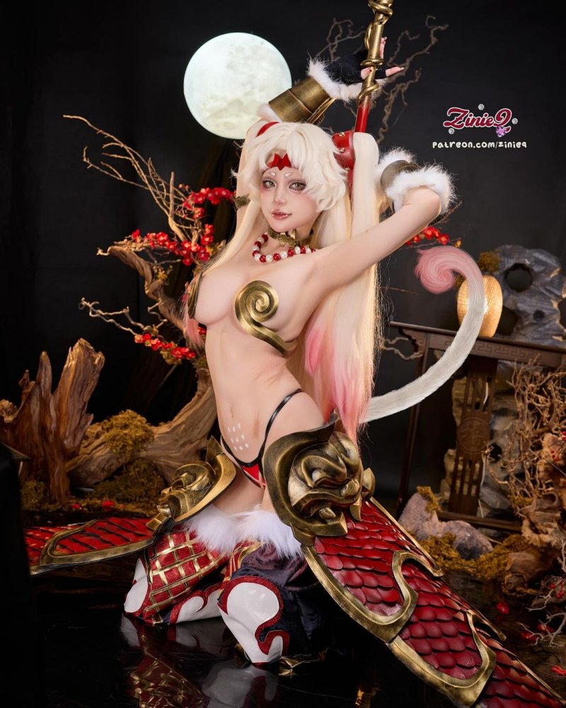 คอสเพลย์ Wukong จากเทพลิงแสนซน กลายเป็นเทพลิงแสนแซ่บ 3 Wukong Cosplay by ZinieQ