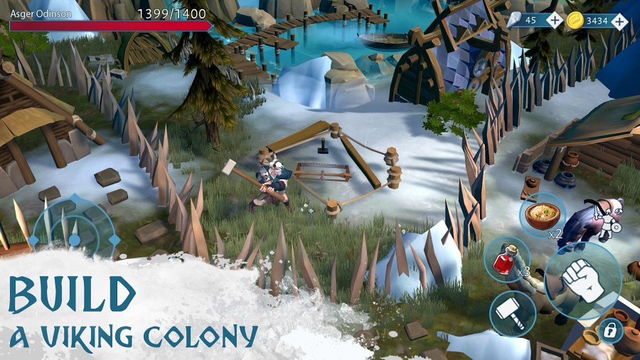 Vinland Tales: Viking Survival เกมมือถือแอ็กชั่น RPG เอาชีวิตรอดแบบ Sandbox 6 Vinland Tales: Viking Survival Launches