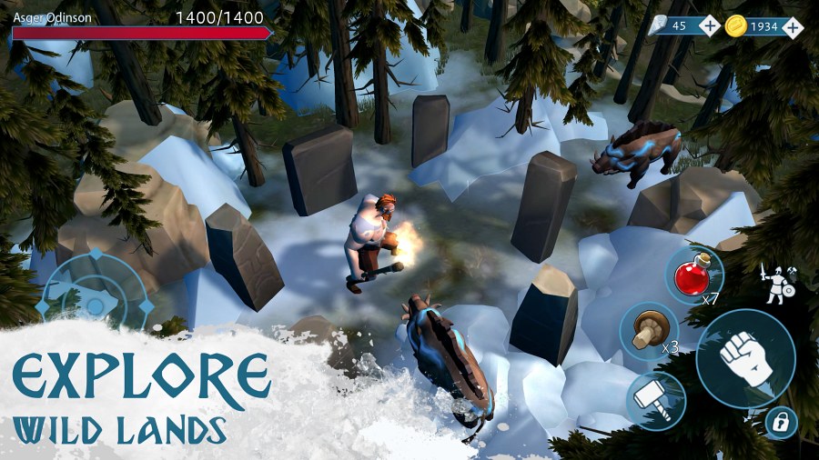 Vinland Tales: Viking Survival เกมมือถือแอ็กชั่น RPG เอาชีวิตรอดแบบ Sandbox 8 Vinland Tales: Viking Survival Launches