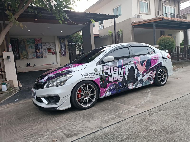 แฟนเกม Zenless Zone Zero โชว์รถอิตาฉะลาย Ellen 2 Zenless Zone Zero Fan Shows Off Ellen-Themed Ita-Sha