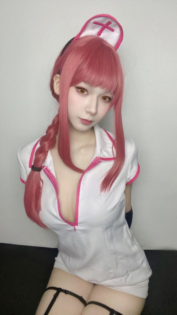 คอสเพลย์ Makima จาก Chainsaw Man เวอร์ชั่นพยาบาลแอบแซ่บ 2 Makima Chainsaw Man Cosplay by Cho ji