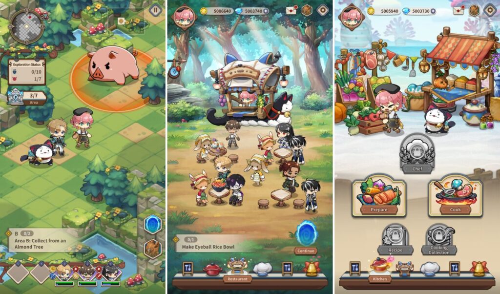 Monstaurant: Monster Delicacy! เกมมือถือตะลุยดันเจี้ยนตามหาวัตถุดิบแสนอร่อย 5 Monstaurant: Monster Delicacy Announced