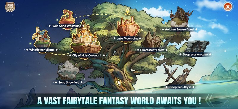 Divine Tree-M: Hero Origins เกมมือถือ MMORPG ออกผจญภัยในโลกกว้าง 8 Divine Tree-M: Hero Origins Launches