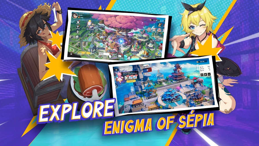Enigma of Sépia เกม Idle RPG กับตัวละครสาวในสไตล์ที่คุ้นตา 5 Enigma of Sépia Announced