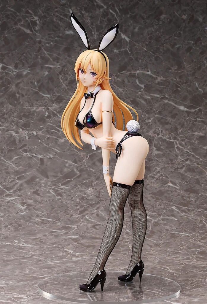 ฟิกเกอร์ Erina จาก Shokugeki no Soma ในชุดบันนี่ถุงน่องดำ 3 Erina Shokugeki no Soma Pre Order Launches