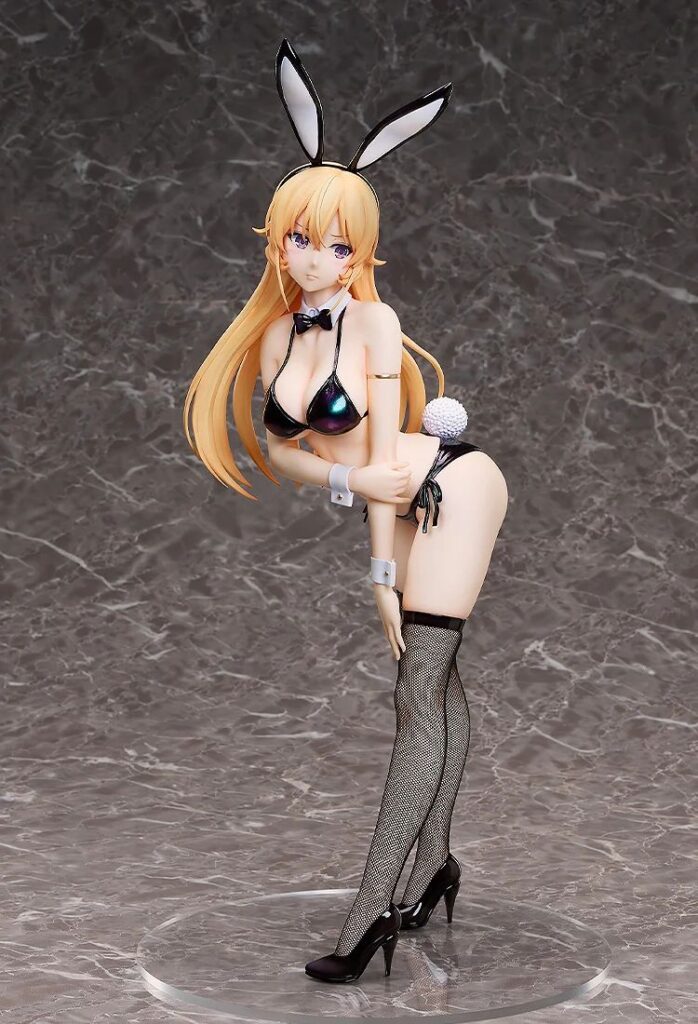 ฟิกเกอร์ Erina จาก Shokugeki no Soma ในชุดบันนี่ถุงน่องดำ 4 Erina Shokugeki no Soma Pre Order Launches