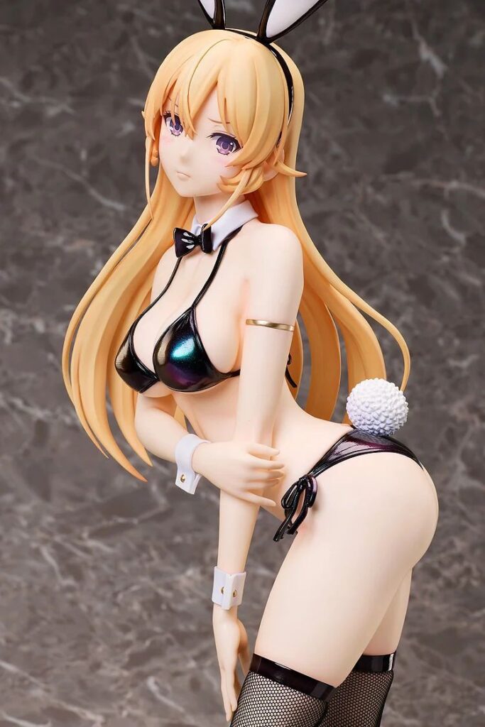 ฟิกเกอร์ Erina จาก Shokugeki no Soma ในชุดบันนี่ถุงน่องดำ 2 Erina Shokugeki no Soma Pre Order Launches