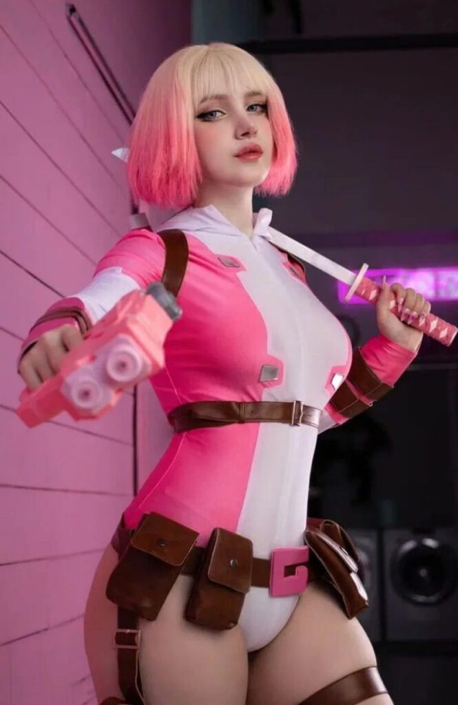 Ulichan แปลงโฉมเป็น Gwenpool ลุคสุดแซ่บในชุดสุดหวาน 2 Gwenpool Cosplay by Ulichan