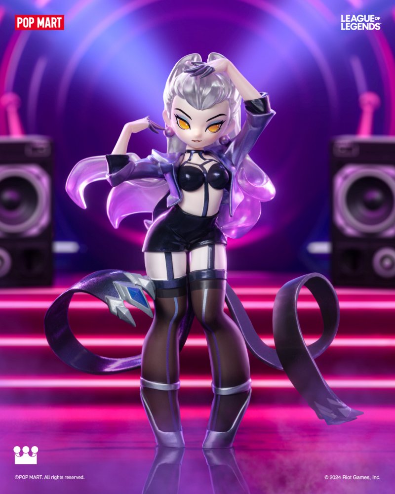 League of Legends จับมือ Pop Mart ปล่อยฟิกเกอร์สาว ๆ จาก K/DA 4 League of Legends x Pop Mart KDA Figure Announced