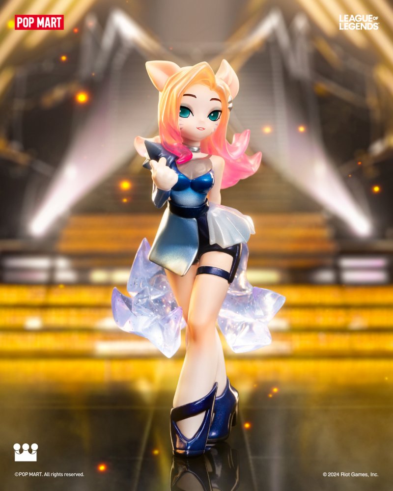 League of Legends จับมือ Pop Mart ปล่อยฟิกเกอร์สาว ๆ จาก K/DA 7 League of Legends x Pop Mart KDA Figure Announced