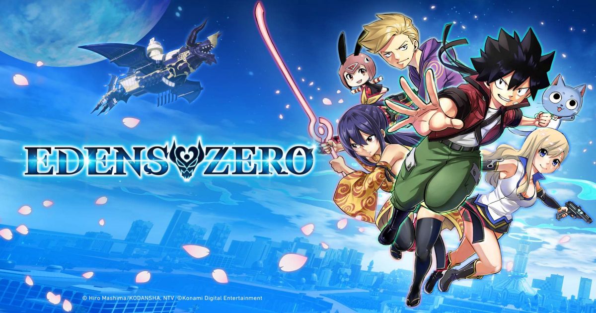 EDENS ZERO ของ ฮิโร มาชิมะ เตรียมวางจำหน่ายบนPlayStation®5, Xbox Series X|S และPC ในปี 2025นี้ 1 EDENS_KV_EN