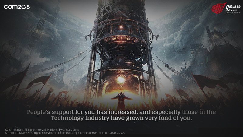 Frostpunk: Beyond the Ice จาก Com2uS เปิดให้บริการแล้ววันนี้ 2 Frostpunk: Beyond the Ice จาก Com2uS เปิดให้บริการแล้ววันนี้