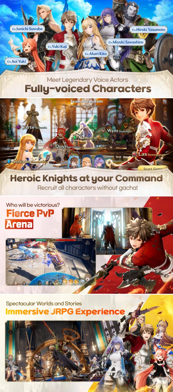 อย่างเป็นทางการ! Gran Saga เวอร์ชั่น Global เปิดให้บริการเต็มรูปแบบ พร้อมเพิ่มภาษาไทยเข้าไปในเกม 6 อย่างเป็นทางการ! Gran Saga เวอร์ชั่น Global เปิดให้บริการเต็มรูปแบบ พร้อมเพิ่มภาษาไทยเข้าไปในเกม