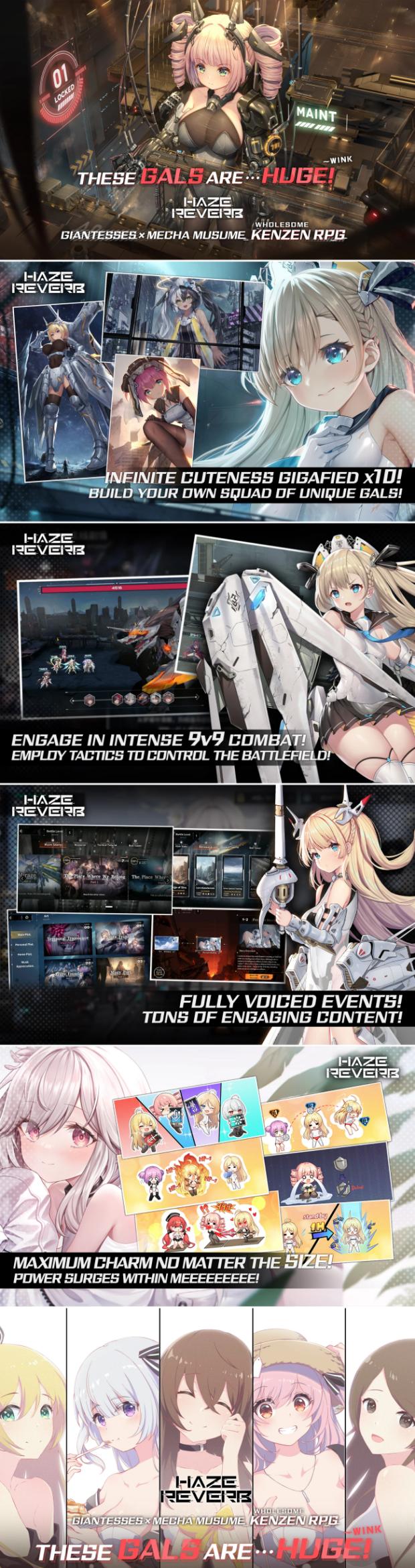 HAZE REVERB เกมมือถือ Turn-based RPG ตัวละครสาวใจฟู เตรียมเปิดให้บริการบนสโตร์ไทย ต้น พ.ย. นี้ 3 HAZE REVERB เกมมือถือ Turn-based RPG ตัวละครสาวใจฟู เตรียมเปิดให้บริการบนสโตร์ไทย ต้น พ.ย. นี้
