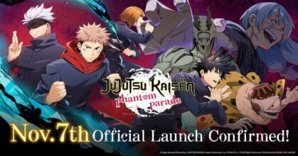 Jujutsu Kaisen Phantom Parade 7 nov feature