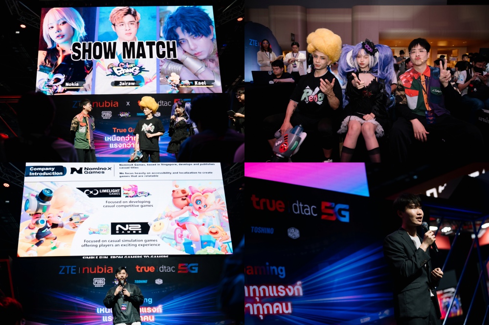 NominoX Games เล่นใหญ่! ผนึกกำลัง ทรู คอร์ปอเรชั่น ประกาศเปิดตัว ‘ColorBANG’ แบบไม่ธรรมดา!