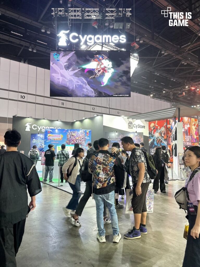พาทัวร์บูธ Cygames ในงาน Thailand Game Show 2024 ขนทัพเกมดังมาให้เล่นแบบจัดเต็ม 2 Cygames Thailand Game Show 2024 Touring