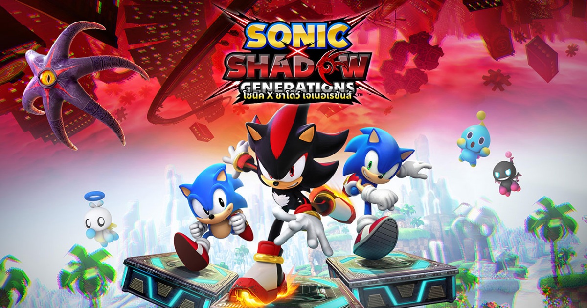 Sonic X Shadow Generations พบกับแพ็กภาพยนตร์ "Sonic The Hedgehog 3" วันที่ 13 ธันวาคมนี้! 1 Sonic X Shadow Generations พบกับแพ็กภาพยนตร์ "Sonic The Hedgehog 3" วันที่ 13 ธันวาคมนี้!