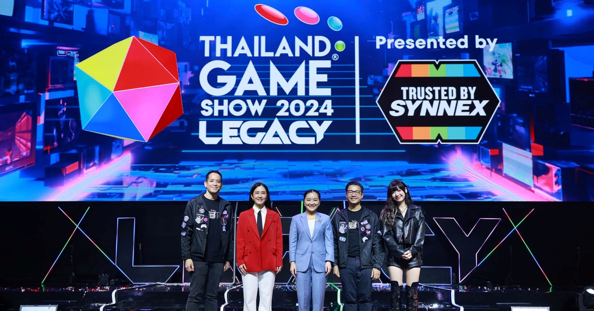 Thailand Game Show 2024 Presented by SYNNEX เปิดตำนานเกมบทใหม่ 1 Thailand Game Show 2024 Presented by SYNNEX เปิดตำนานเกมบทใหม่