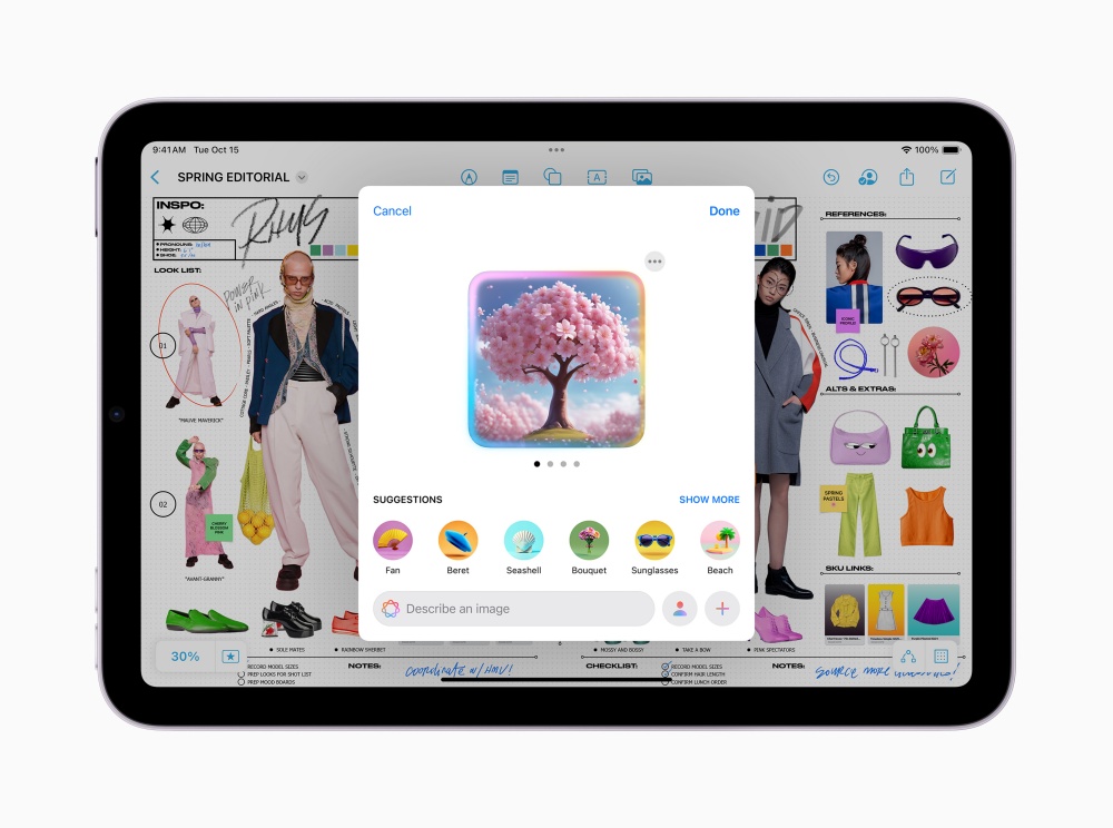 Apple เปิดตัว iPad mini ใหม่อันทรงพลังที่มาพร้อมชิป A17 Pro และรองรับ Apple Pencil Pro 13 Apple เปิดตัว iPad mini ใหม่อันทรงพลังที่มาพร้อมชิป A17 Pro และรองรับ Apple Pencil Pro