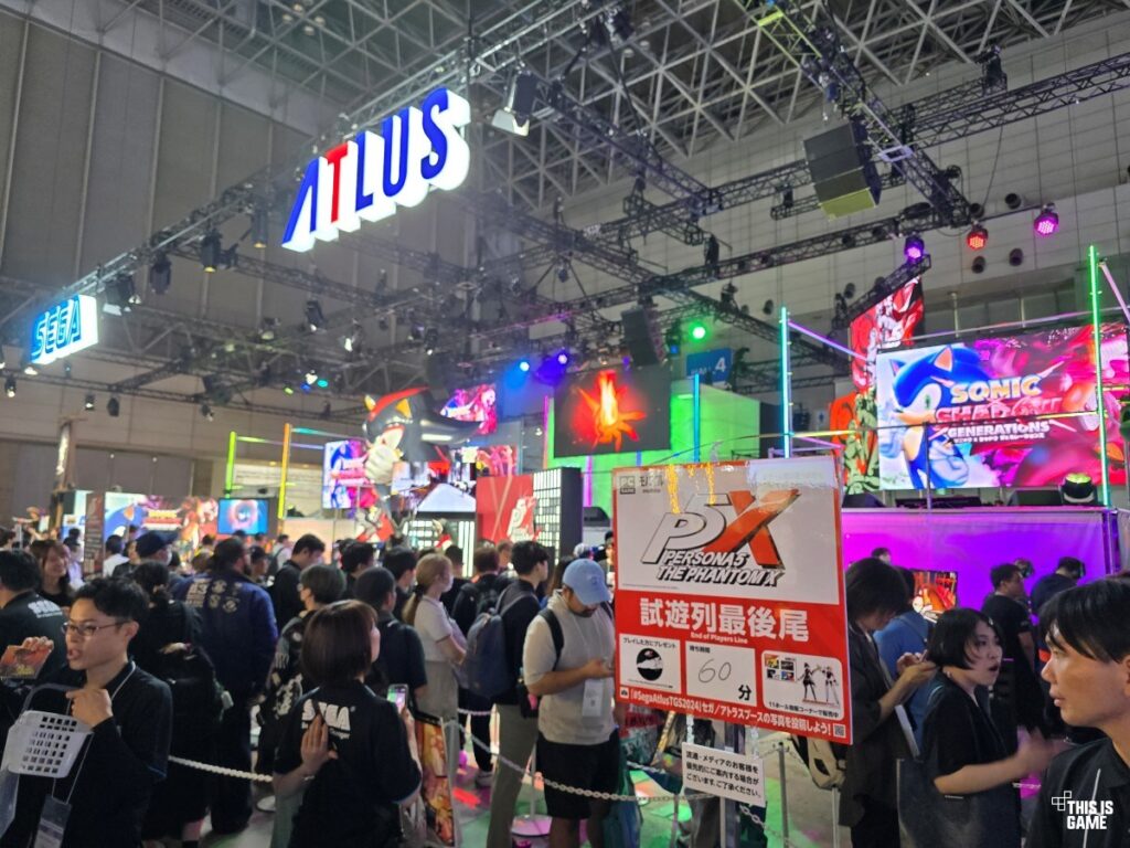 พาชมภาพบรรยากาศบูธ SEGA และ Atlus ภายในงาน TGS 2024 7 พาชมภาพบรรยากาศบูธ SEGA และ Atlus ภายในงาน TGS 2024
