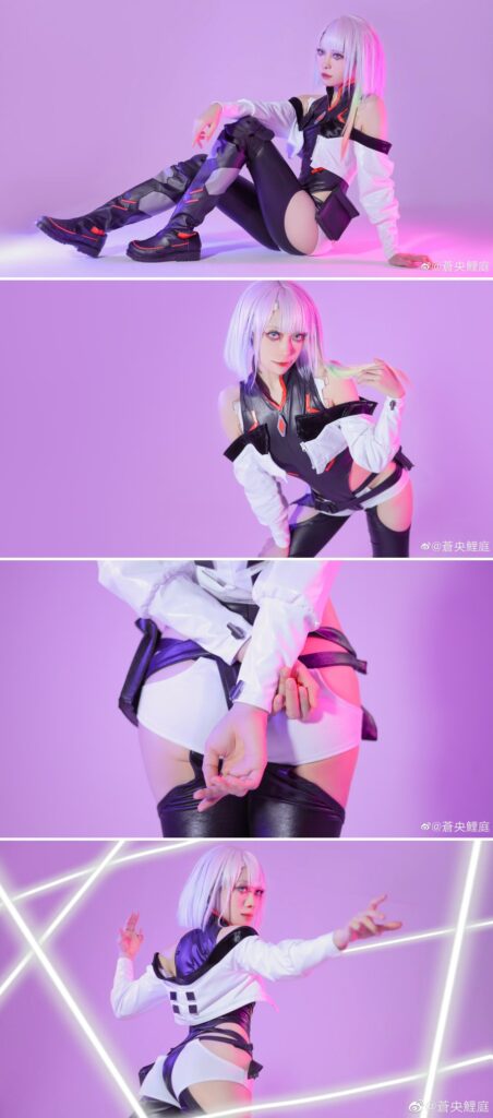 สาวจีนแปลงโฉมเป็น Lucy จาก Cyberpunk: Edgerunners 2 สาวจีนแปลงโฉมเป็น Lucy จาก Cyberpunk: Edgerunners