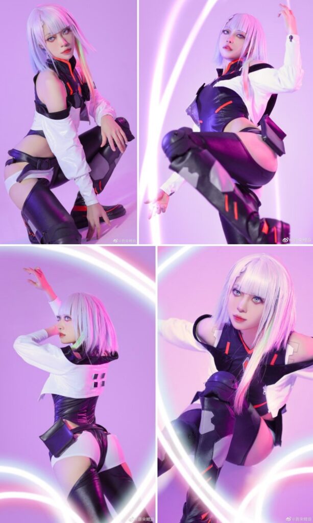 สาวจีนแปลงโฉมเป็น Lucy จาก Cyberpunk: Edgerunners 3 สาวจีนแปลงโฉมเป็น Lucy จาก Cyberpunk: Edgerunners