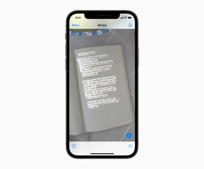Apple เปิดตัวฟีเจอร์ Live Text ค้นหาข้อมูลจากตัวอักษรในภาพได้อย่างง่ายดาย 2 Apple เปิดตัวฟีเจอร์ Live Text ค้นหาข้อมูลจากตัวอักษรในภาพได้อย่างง่ายดาย