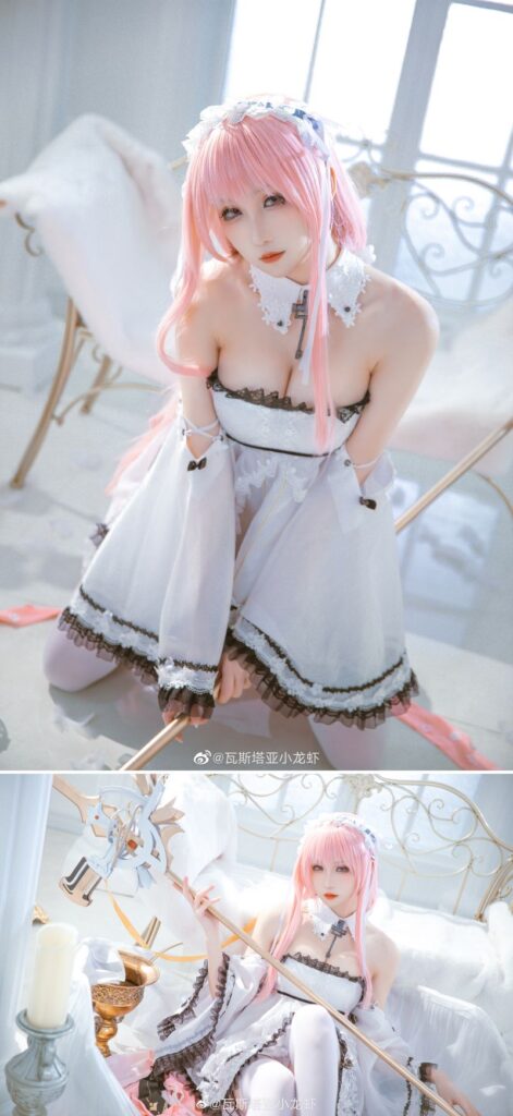 คอสเพลย์ Perseus จาก Azur Lane สวยสะพรั่งขาวบริสุทธิ์ 4 คอสเพลย์ Perseus จาก Azur Lane สวยสะพรั่งขาวบริสุทธิ์