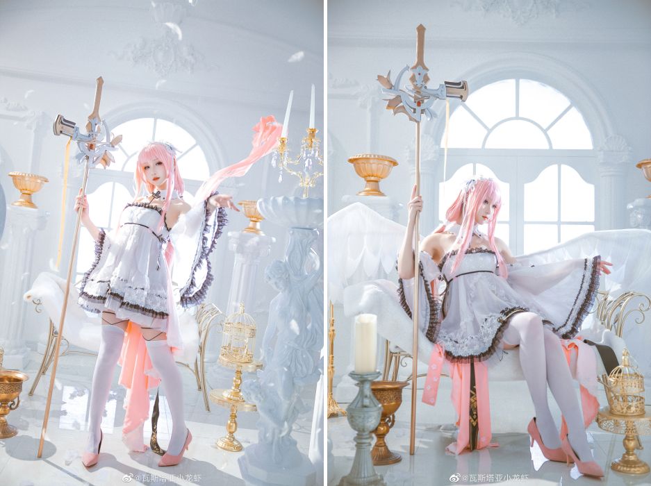 คอสเพลย์ Perseus จาก Azur Lane สวยสะพรั่งขาวบริสุทธิ์ 3 คอสเพลย์ Perseus จาก Azur Lane สวยสะพรั่งขาวบริสุทธิ์
