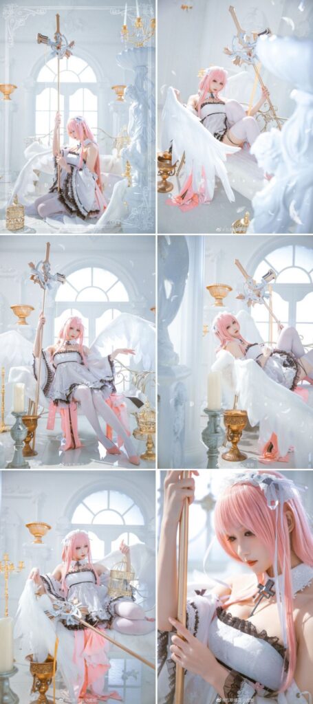 คอสเพลย์ Perseus จาก Azur Lane สวยสะพรั่งขาวบริสุทธิ์ 2 คอสเพลย์ Perseus จาก Azur Lane สวยสะพรั่งขาวบริสุทธิ์
