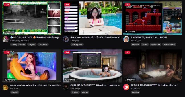 Twitch เพิ่มหมวดหมู่สำหรับผู้ชื่นชอบการสตรีมวาบหวิวโดยเฉพาะ