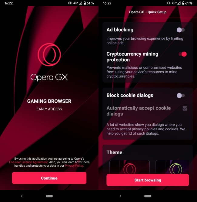 Opera เปิดตัว GX Mobile เบราว์เซอร์สำหรับเกมเมอร์เวอร์ชันย่อส่วน