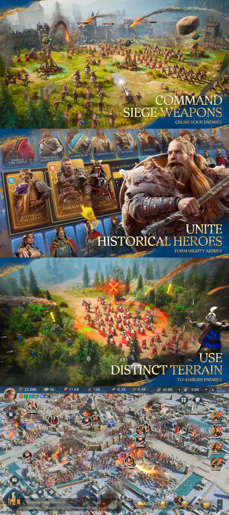 ลั่นกลองรบ! Age of Empires Mobile พร้อมเปิดให้บริการบนสโตร์ไทยแล้ว 7 โหลด Age of Empires Mobile