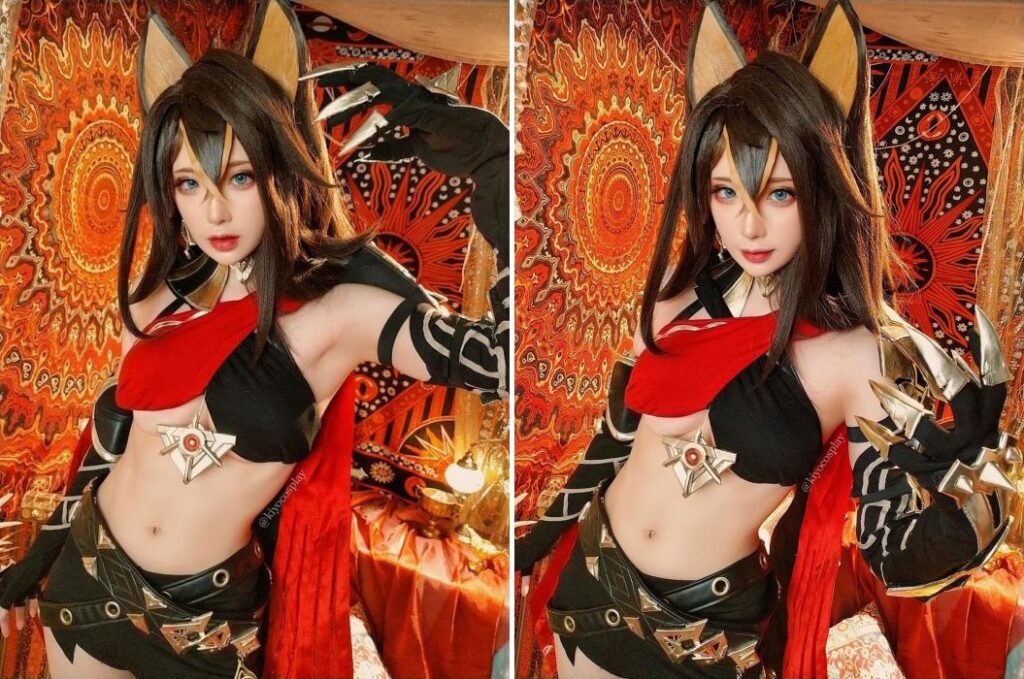 คอสเพลย์ Dehya จาก Genshin Impact ที่ดูดีได้ใจ 2 คอสเพลย์ Dehya จาก Genshin Impact ที่ดูดีได้ใจ