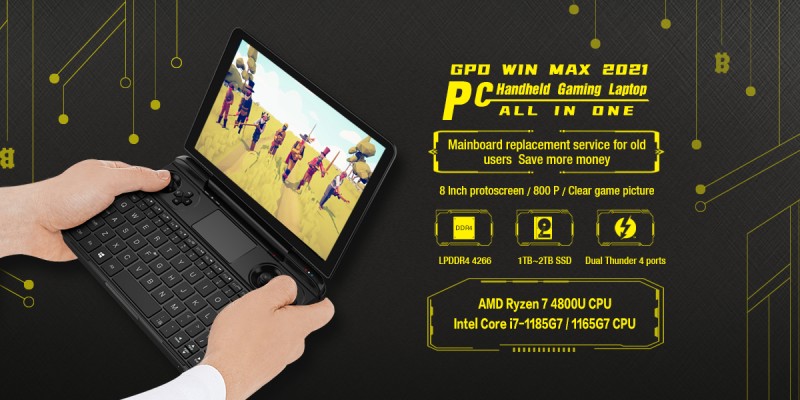 GPD เตรียมอัปเกรดสเปคใหม่ในชื่อ Win Max 2021