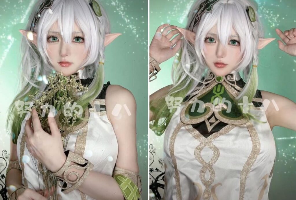 คอสเพลย์ Nahida เวอร์ชั่นสาวสวย