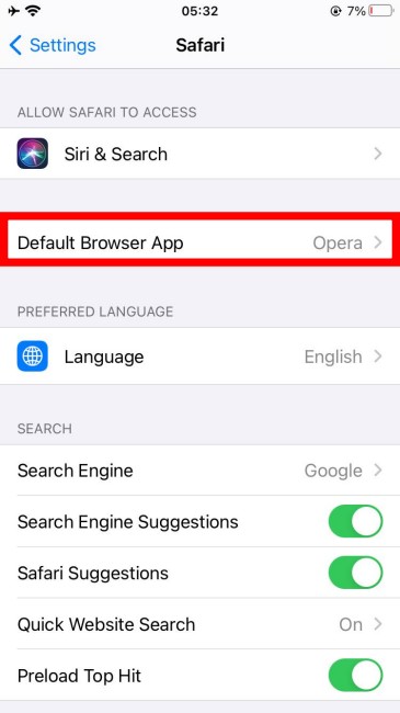 วิธีการเปลี่ยนเบราว์เซอร์เริ่มต้นใน iOS 14 3 วิธีการเปลี่ยนเบราว์เซอร์เริ่มต้นใน iOS 14