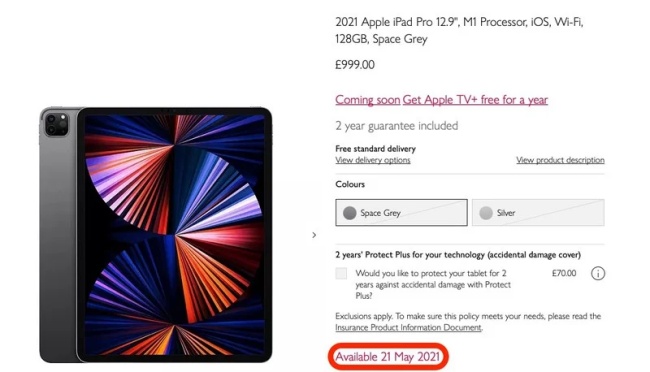 ลือ iPad Pro อาจวางขายในวันที่ 21 พฤษภาคมนี้ 2 ลือ iPad Pro อาจวางขายในวันที่ 21 พฤษภาคมนี้