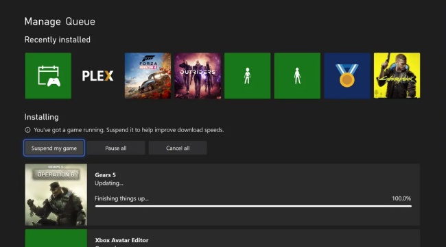 อัปเดตใหม่ของ Xbox ทำให้ดาวน์โหลดเกมได้เร็วขึ้น 2 อัปเดตใหม่ของ Xbox ทำให้ดาวน์โหลดเกมได้เร็วขึ้น