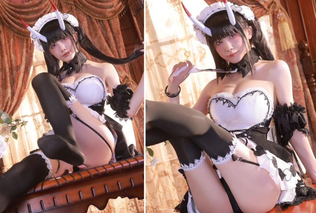 Noshiro เวอร์ชั่นเมดที่พร้อมทำทุกอย่างเพื่อนายท่าน 2 Noshiro เวอร์ชั่นเมดที่พร้อมทำทุกอย่างเพื่อนายท่าน