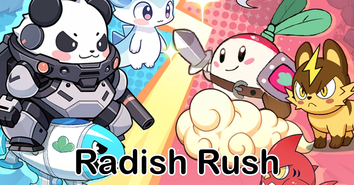 Radish Rush เปิดให้บริการบนสโตร์ไทยแล้ว 1 Radish Rush