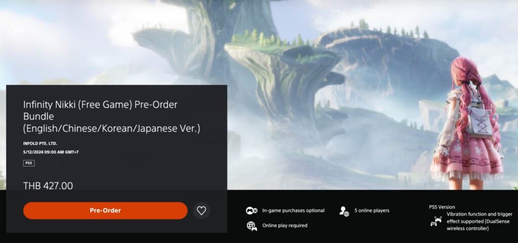 กาปฏิทินรอ! Infinity Nikki หลุดวันที่เปิดให้บริการสโตร์ไทยแล้ว 2 infinity nikki เปิดเมื่อไร
